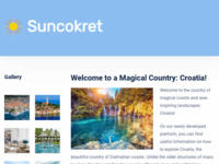 Frontpage screenshot for site: Suncokret putnička Agencija, Trogir (http://www.suncokret.net/)