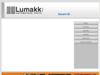 Frontpage screenshot for site: Lumakk (http://lumakk.hr)
