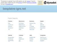 Frontpage screenshot for site: Igre (http://www.besplatne-igre.net)