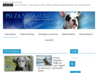 Frontpage screenshot for site: Psi za neznalice (http://www.psi-za-neznalice.com/)