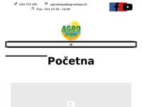 Frontpage screenshot for site: (http://www.agrosimpa.hr)