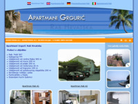 Frontpage screenshot for site: Apartmani Grgurić, Rab, Hrvatska (http://www.rabapartmani.com/)