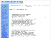 Frontpage screenshot for site: Windows slikoviti tutoriali, edukacija za početnike (http://www.ic.ims.hr/forum/)