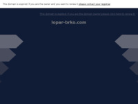 Frontpage screenshot for site: (http://www.lopar-brko.com)