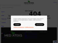 Frontpage screenshot for site: Mediateks d.o.o. (http://www.mediateks.hr)