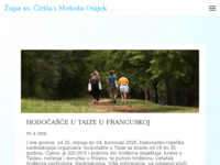 Frontpage screenshot for site: (http://www.cirilimetod.hr/)