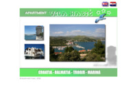 Frontpage screenshot for site: Apartmani Vila Hasić - Marina - Trogir (http://www.ap-hasic.com/)
