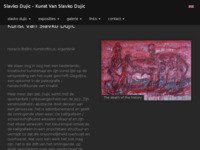 Frontpage screenshot for site: Akademski slikar Slavko Dujic (http://www.slavko-dujic.exto.nl)