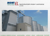 Frontpage screenshot for site: Montel - industrijski strojevi i postrojenja (http://www.montel.hr)