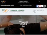 Frontpage screenshot for site: (http://www.fizikalna-terapija.net)