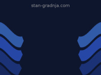 Frontpage screenshot for site: (http://www.stan-gradnja.com)