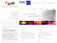 Frontpage screenshot for site: Hrvatska udruga za infracrvenu termografiju (http://www.huict.hr/)