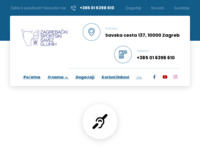Frontpage screenshot for site: Zagrebački športski savez gluhih (http://www.zssg.hr)