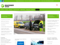 Frontpage screenshot for site: AMK - Maksimir (http://www.amk-maksimir.hr/)