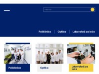 Frontpage screenshot for site: Opto Centar - kontaktne leće i naočale (http://www.opto-centar.hr)