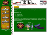 Frontpage screenshot for site: Böhm d.o.o., proizvodi za igračnice (http://www.bohm.htnet.hr/)