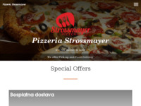 Frontpage screenshot for site: Bistro i pizzeria Strossmayer, Zagreb (http://www.pizzeria-strossmayer.hr/)