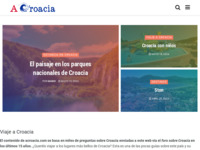 Frontpage screenshot for site: Croacia (http://www.sobrecroacia.com)
