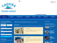Frontpage screenshot for site: Laguna Primošten (http://www.laguna-primosten.hr/)