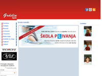 Frontpage screenshot for site: Grdelin plivački klub (http://www.grdelin.hr)