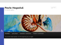 Frontpage screenshot for site: (http://www.pavle-hegedus.iz.hr/)