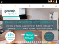 Frontpage screenshot for site: Poslovni centar 'Kralj' (http://www.kralj.hr/)