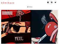 Frontpage screenshot for site: Komikaze (http://www.komikaze.hr/)