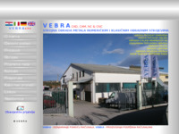 Frontpage screenshot for site: (http://www.vebra.hr/)