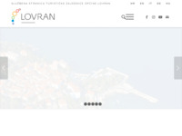 Frontpage screenshot for site: Turistička zajednica općine Lovran (http://www.tz-lovran.hr)