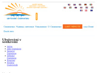 Frontpage screenshot for site: (http://www.ubytovanivchorvatsku.cz/)
