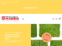 Frontpage screenshot for site: (http://www.interijermarko.hr)