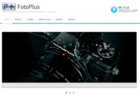 Frontpage screenshot for site: Foto plus (http://www.foto-plus.hr)