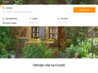 Frontpage screenshot for site: Crozilla nekretnine - Portal za  kupnju, podaju i najam nekretnina (http://www.crozilla-nekretnine.com)