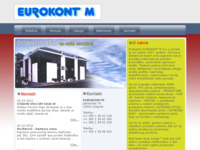 Frontpage screenshot for site: (http://www.eurokont-m.hr/)