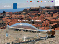 Frontpage screenshot for site: Vila Micika - Dubrovnik, Croatia (http://vilamicika.hr)