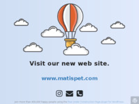 Frontpage screenshot for site: Matis promet d.o.o. (http://www.matis-pet.hr/)