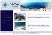 Frontpage screenshot for site: Apartmani i sobe Vila Ventus (http://www.makarska24.net)