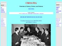 Frontpage screenshot for site: An Overview of the Croatian History, Culture and Science (http://www.croatianhistory.net)