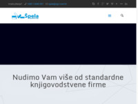 Frontpage screenshot for site: Knjigovodstvo Špela d.o.o. (http://www.knjigovodstvo-spela.hr/)