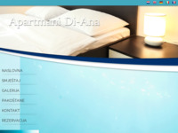 Frontpage screenshot for site: (http://www.apartmani-diana.com)