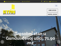 Frontpage screenshot for site: (http://www.agencijastan.hr)