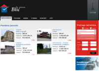 Frontpage screenshot for site: Blic servis čišćenja (http://www.blic-servis.hr)