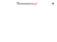 Frontpage screenshot for site: American donut (http://www.americandonut.hr/)