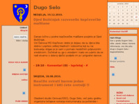 Frontpage screenshot for site: Dugo Selo blog (http://dugoselo.blog.hr)