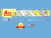 Frontpage screenshot for site: Gomar ASC charter (http://www.gomar.hr)