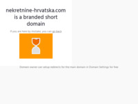 Frontpage screenshot for site: (http://nekretnine-hrvatska.com)