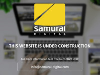 Frontpage screenshot for site: (http://www.samurai.hr)