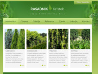 Frontpage screenshot for site: Rasadnik Franjić (http://rasadnik-franjic.hr/)