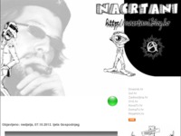 Frontpage screenshot for site: Nacrtani blog (http://nacrtani.blog.hr/)