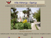 Frontpage screenshot for site: Villa Viktorija - apartmani (http://free-ri.htnet.hr/Vix/)